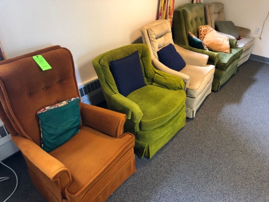 (5) Asst. Upholstered Chairs