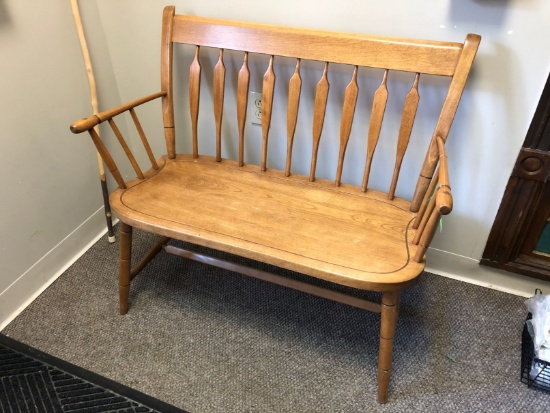 Entry Way Bench & (1) Drawer Wood Stand