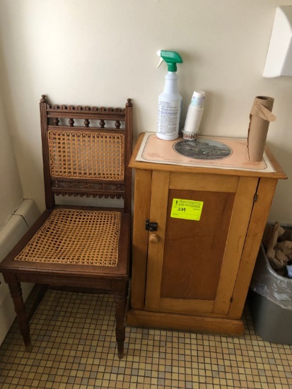 Cottage Stand & Chair