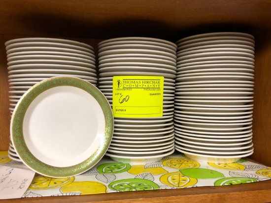 (63) 6 1/2" Citation Sandwich Plate