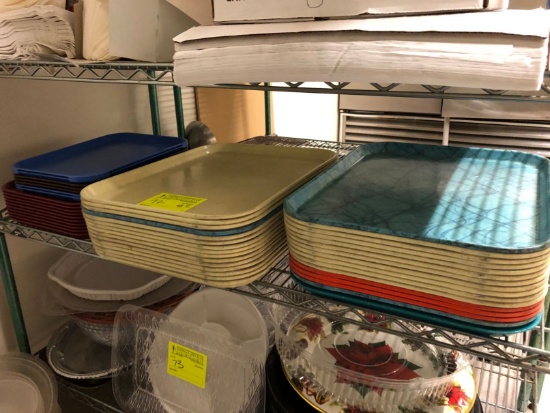 (48+/-) Cafeteria Trays