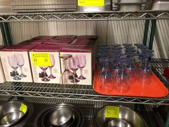 (59) Pieces of Stemware