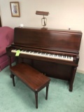 Wurlitzer Upright Piano w/ Bench