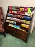 Magazine Rack w/ Contents