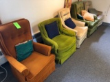 (5) Asst. Upholstered Chairs