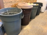 (5) Asst. Trash Cans