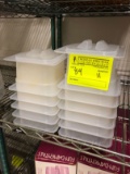 (11) Cambro Translucent Food Pans