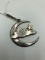 Old Newbury Crafters Sterling Silver Crescent Moon & Star Pendant
