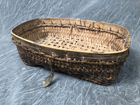 Woven Wood Basket