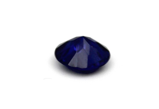 Sapphire, round cut