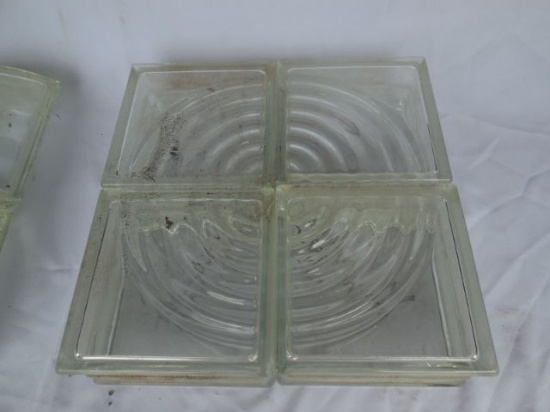 (15) Glass Architectural Pieces