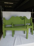 Pair of Painted Pine Twin Bed Frames