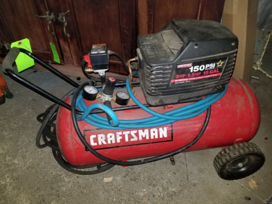 Craftsman 15 Gallon Electric Air Compressor w/ Hose