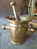 Brass Mortar & Pestle