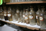 Asst. Vintage Glass Chemical Bottles