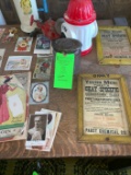 Asst. Antique Advertising Ephemera