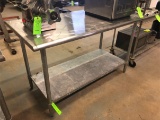 Stainless Steel Prep Table