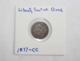 Liberty Seated Dime, silver