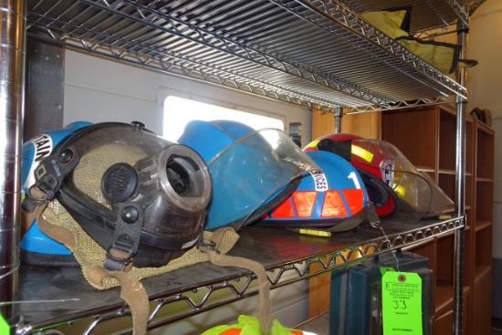 (5) Emergency Responder Helmets
