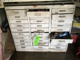 30-Drawer Parts Cabinet w/ Contents