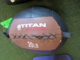 Titan Fitness 20 lbs Exercise Ball