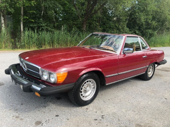 1978 Mercedes-Benz 450 SL Hard Top Convertible