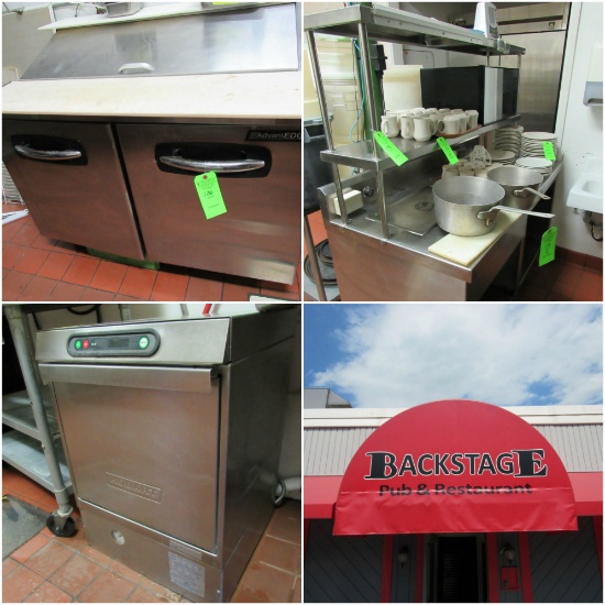 Backstage Pub & Restaurant (Secured Creditor)