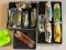 (9) John Deere Folding Knives W/ Multitool & Keyring