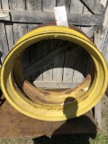 (2) Steel John Deere Rims