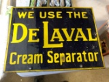 Vintage Porcelain De Laval Sign