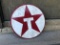 Texaco Round Painted Steel Sign