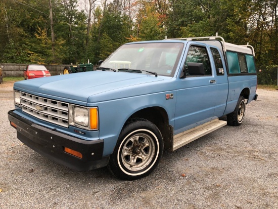 1987 Chevrolet S10 Pickup (NO RESERVE)