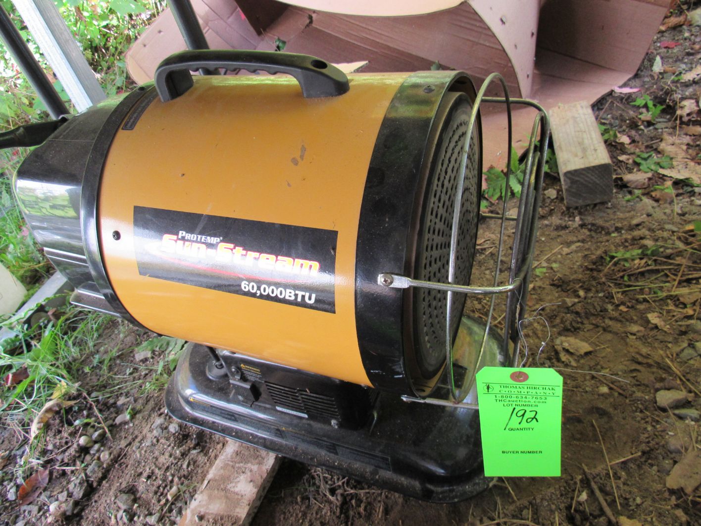 Protemp Sun Stream 60,000 Btu Kerosene Heater | Proxibid