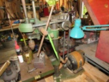 Vintage Walker-Turner Drill Press W/ Electric Motor