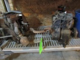 (2) Vintage Single Cylinder Gas Engines