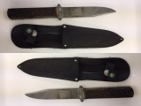 (2) Vintage Sheath Knives