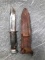 Vintage Marbles Ideal Sheath Knife