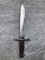 Spanish Model 1941 Bolo Bayonet