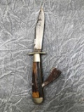 Vintage Marbles Folding Safety Hunter Knife