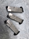 (3) Stainless Steel Magazines for Sig Sauer P226