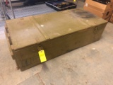 Large Military Wood Rifle Crate