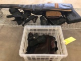 Lot of Assorted Holsters, Cases and Bags