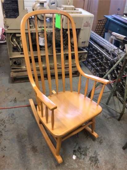 Contemporary Hardwood Rocking Chair