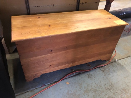 Hardwood Blanket Box