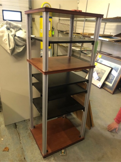 Five Tier Adjustable Shelf Unit