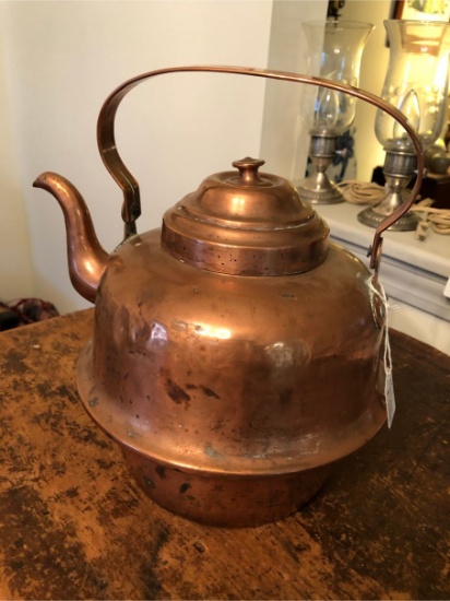 Antique Copper Kettle