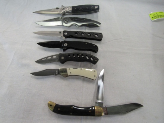 (7) Folding Knives
