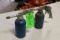 (2) Pneumatic Spray Guns w/ canisters