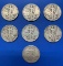 (7) Walking Liberty Half Dollars