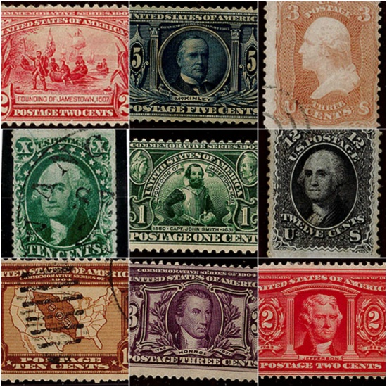 Stamps, Coins & Currency